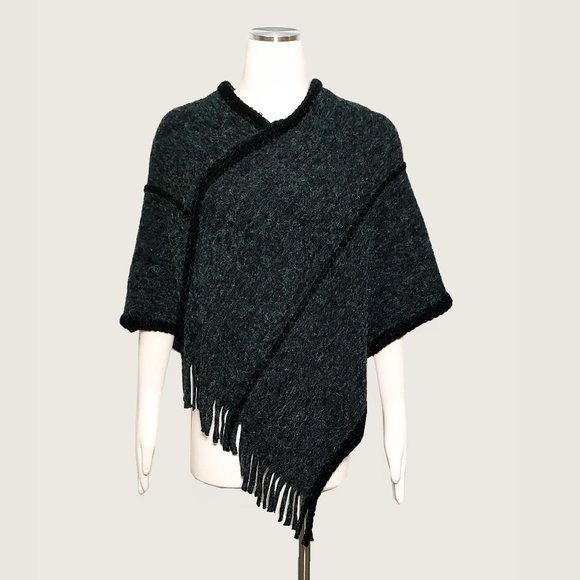 Top It Off Tops - Top It Off Poncho NWT